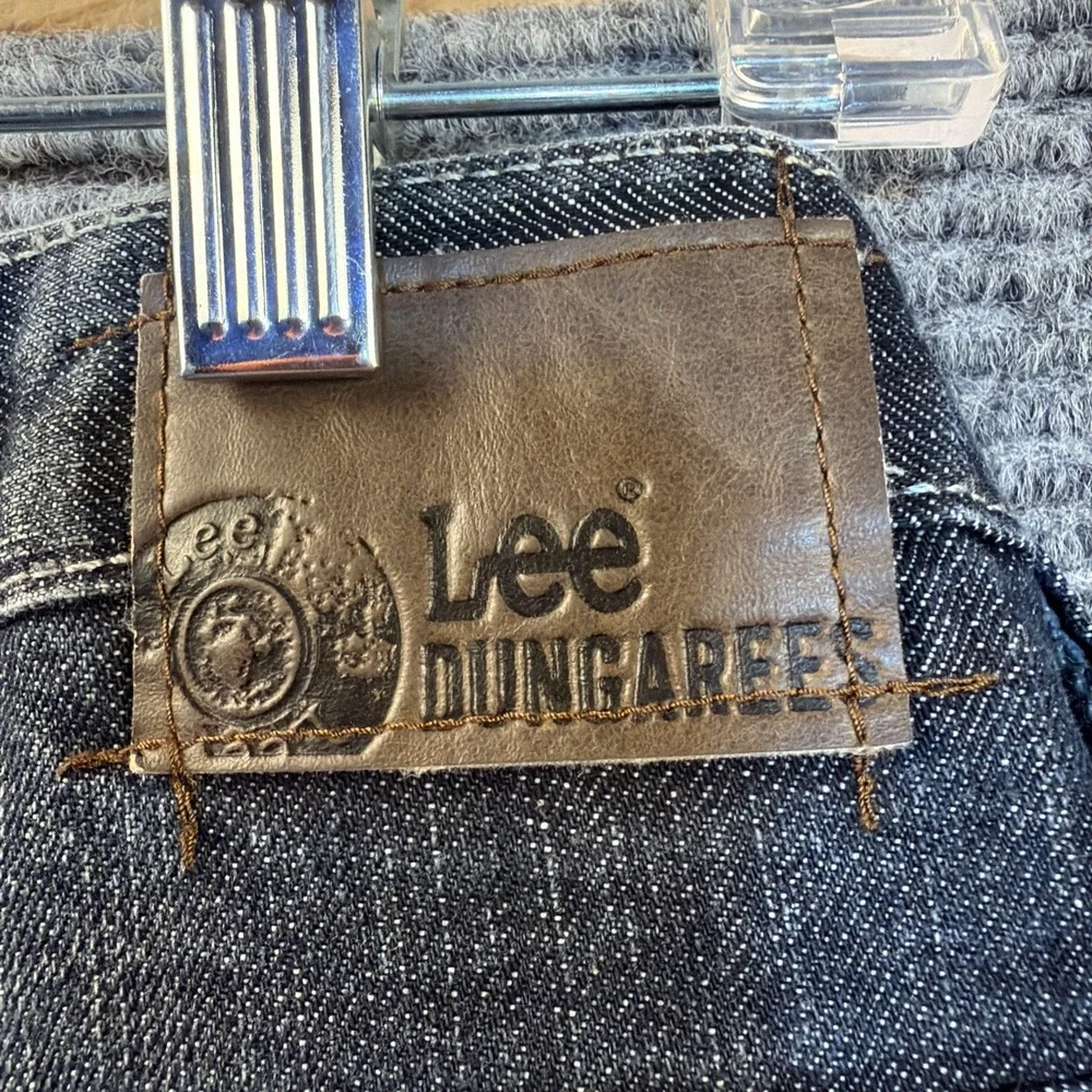 Lee Dungarees Loose Straight Leg Original Blue Jeans Mens 32x30 Medium Wash